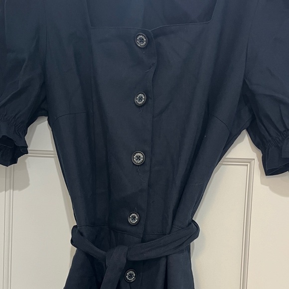 Barbour Navy Long Sleeve Jumpsuit - Picture 3 of 8